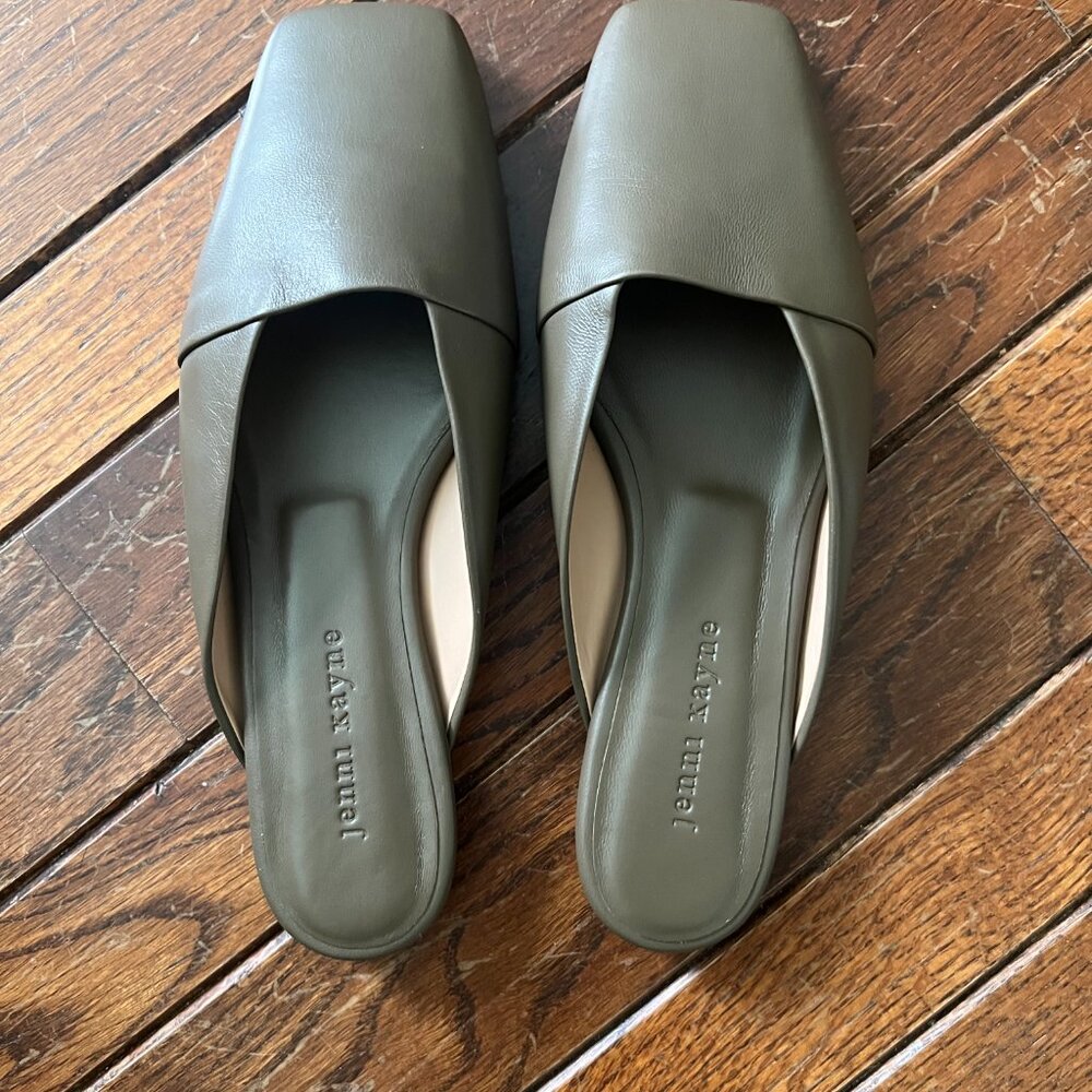 Jenni Kayne Mia Mule Earthen Size 40 or US 10 New Without Box - Picture 7 of 14